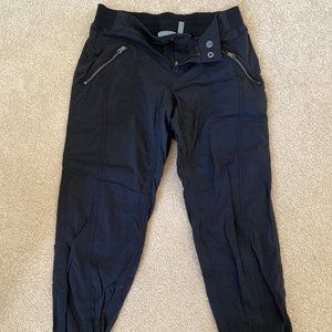 Athleta Black Jogger Pants w/ Zipper Pocket